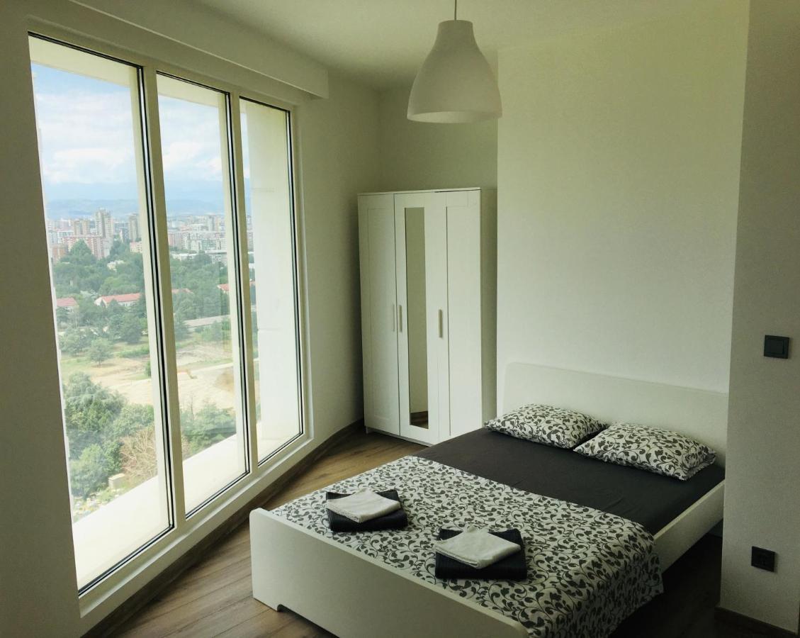MDM Sky Apartments Skopje Exteriér fotografie