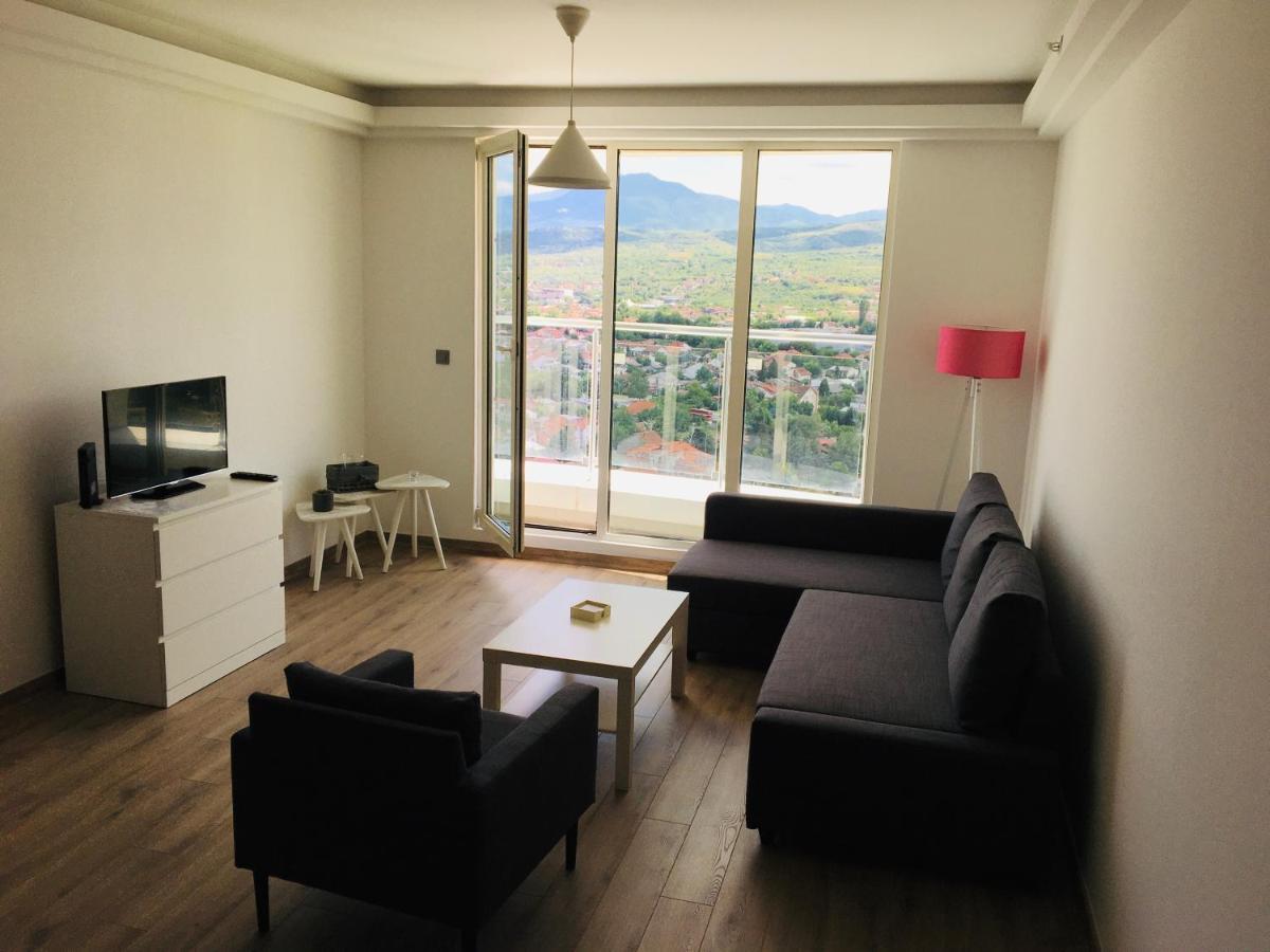 MDM Sky Apartments Skopje Exteriér fotografie