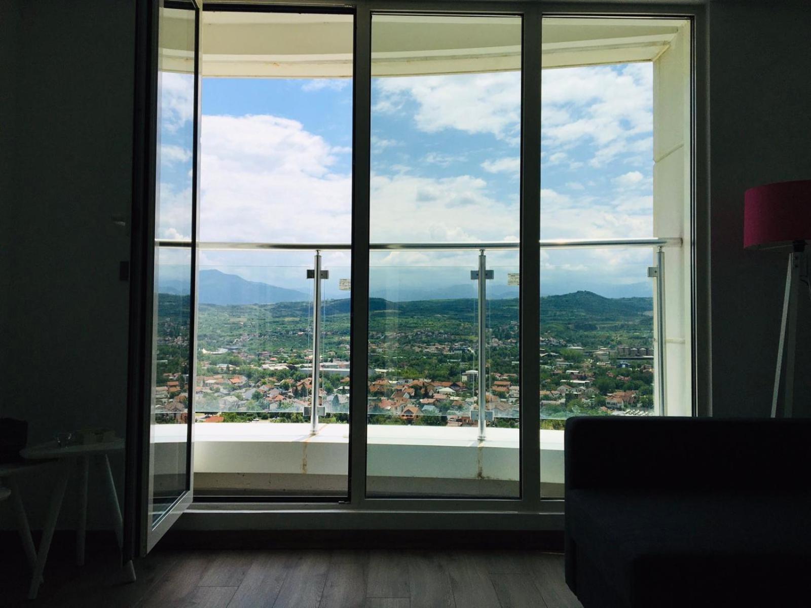 MDM Sky Apartments Skopje Exteriér fotografie